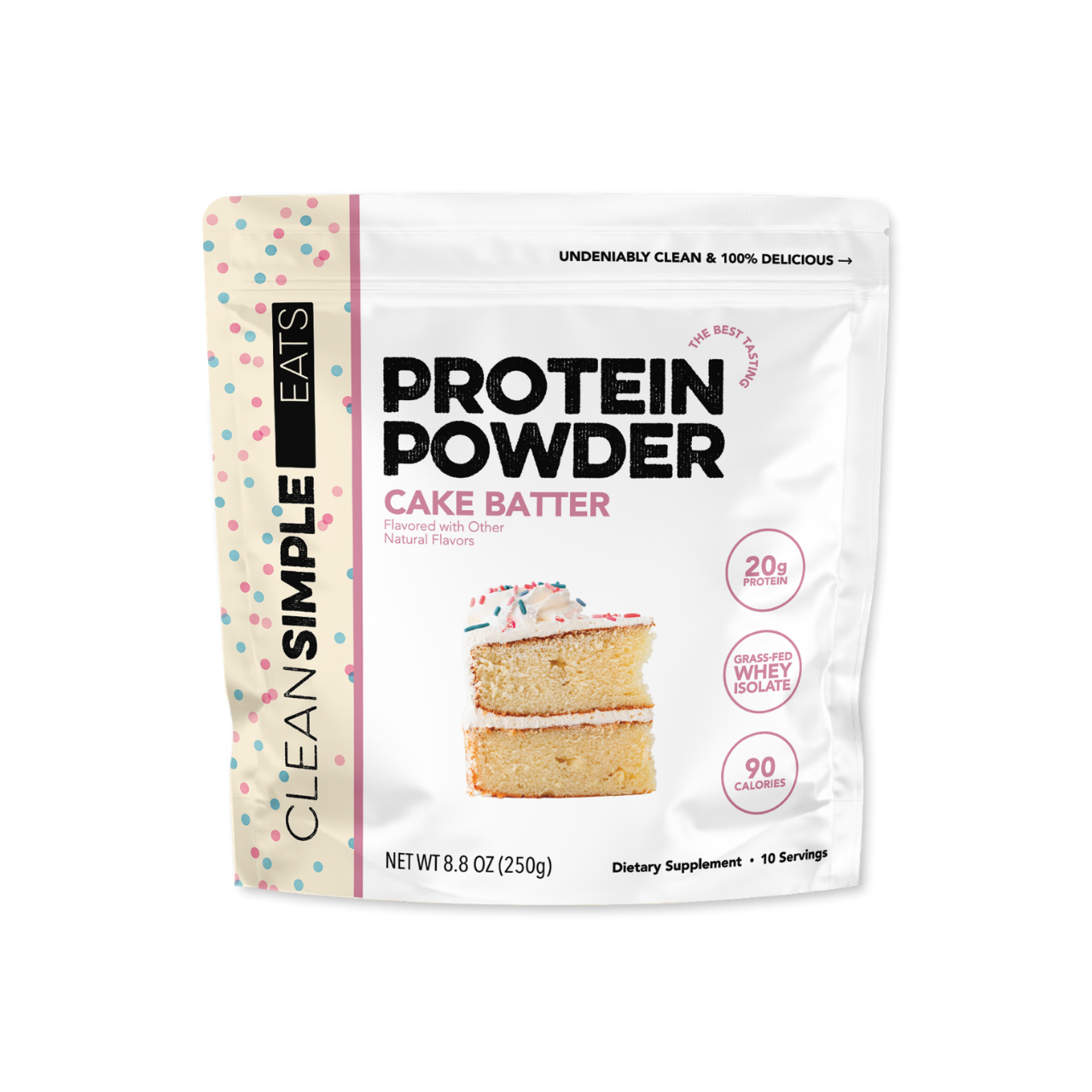 Protein Powder: Cake Batter (10 Serving Bag)